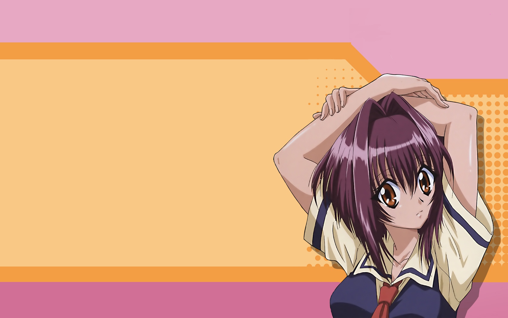karin, maaka_karin, purple_hair, school_uniform