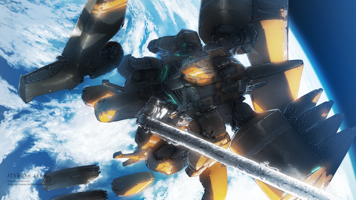aldnoah.zero, i-iv, mecha, space