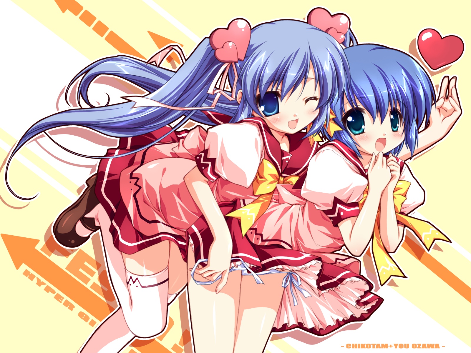 chikami_futaba, chikami_nanako, festa!!_-hyper_girls_pop-