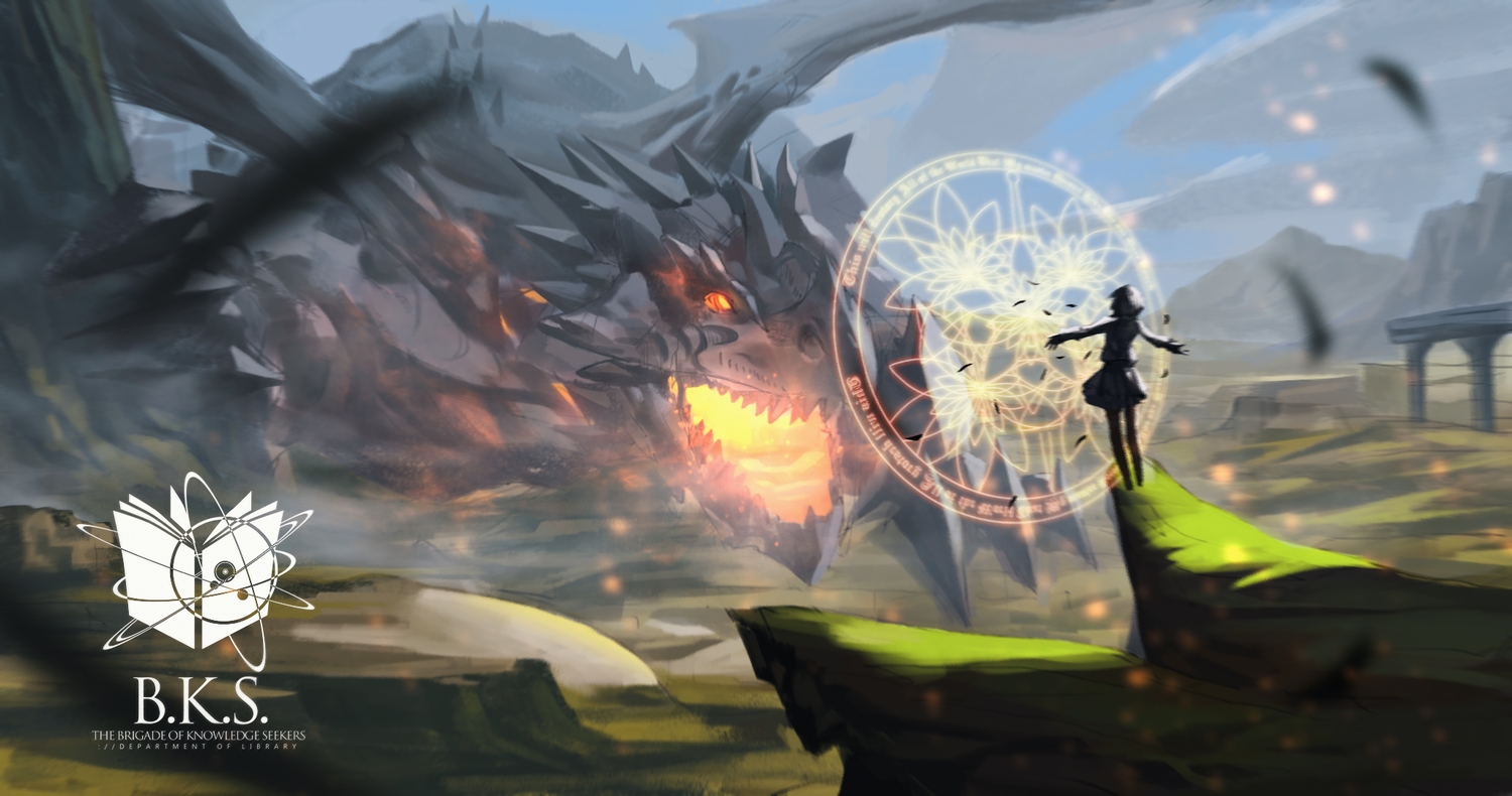 baka_(mh6516620), dragon, magic, original, pixiv_fantasia