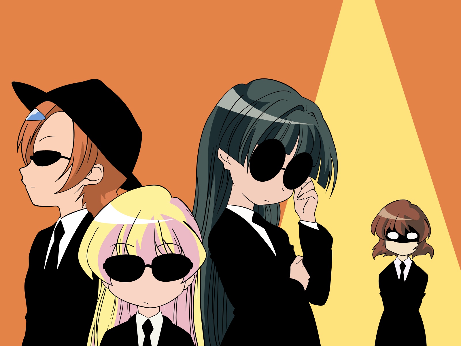 ichijou, pani_poni_dash, rebecca_miyamoto, sunglasses, tachibana_rei, uehara_miyako
