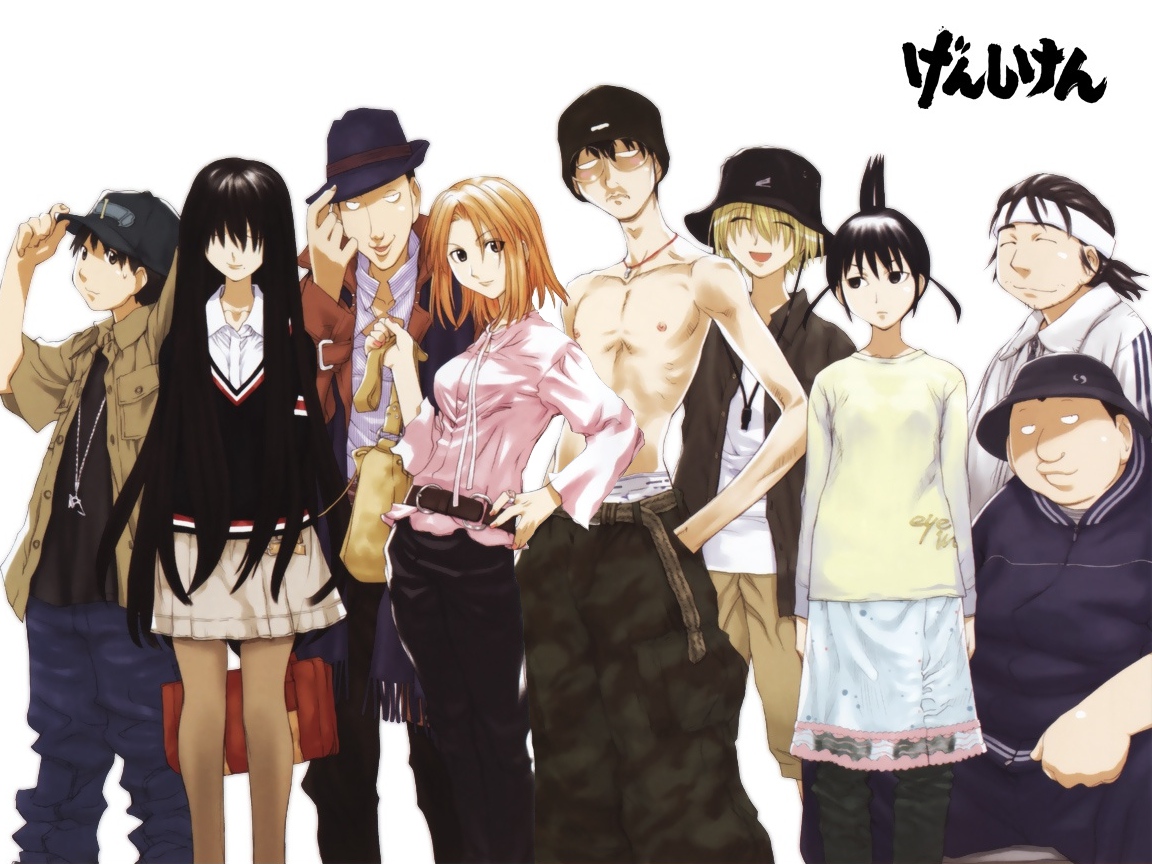 genshiken, kasukabe_saki, kio_shimoku, kousaka_makoto, kuchiki_manabu, kugayama_mitsunori, madarame_harunobu, ogiue_chika