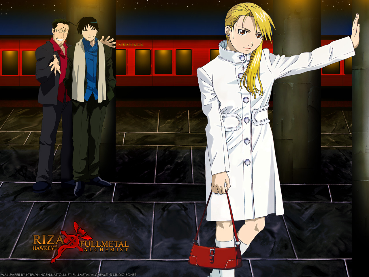 fullmetal_alchemist, maes_hughes, riza_hawkeye, roy_mustang