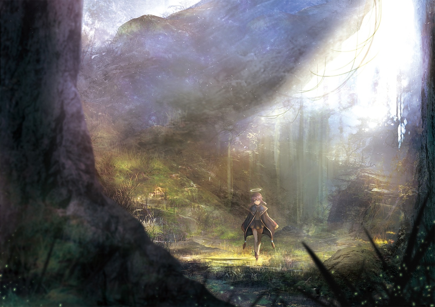 grass, halo, original, otsumami_(bu-bu-heaven), scenic