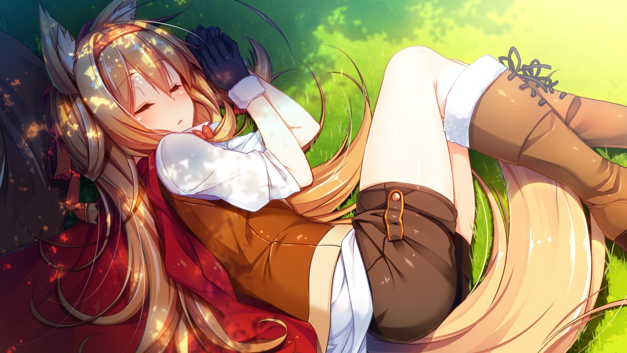 animal_ears, astronauts, foxgirl, game_cg, kokusan_moyashi, rico_terra, rozea, tagme, tou_no_shita_no_exercitus