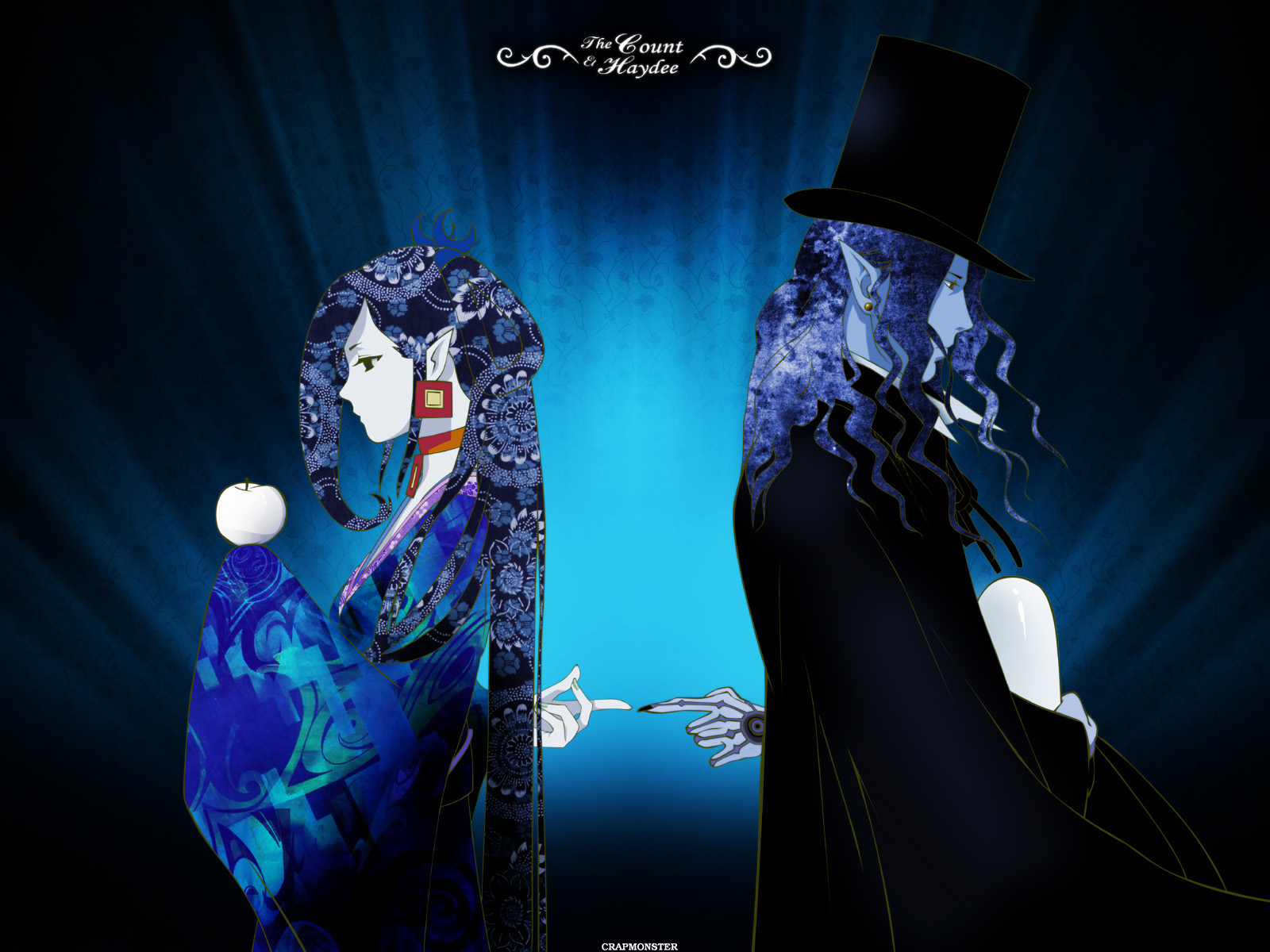 count_of_monte_cristo, gankutsuou, haydee