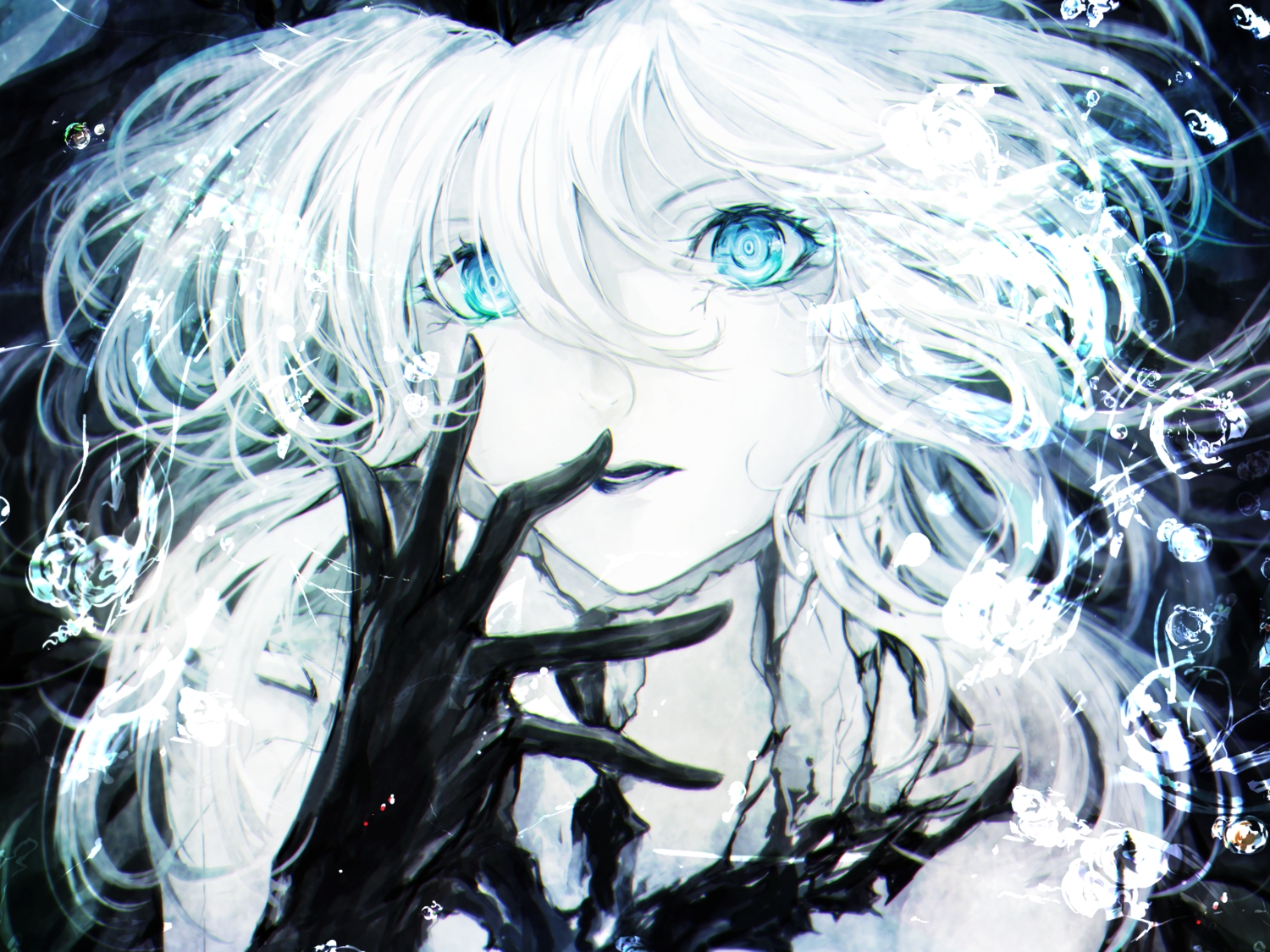 anthropomorphism, cropped, kantai_collection, marumoru, wo-class_aircraft_carrier