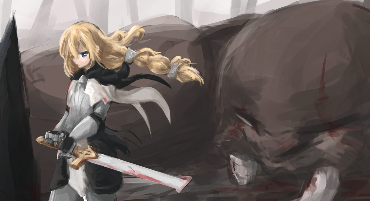 arceon, maoyuu_maou_yuusha, onna_kishi, weapon