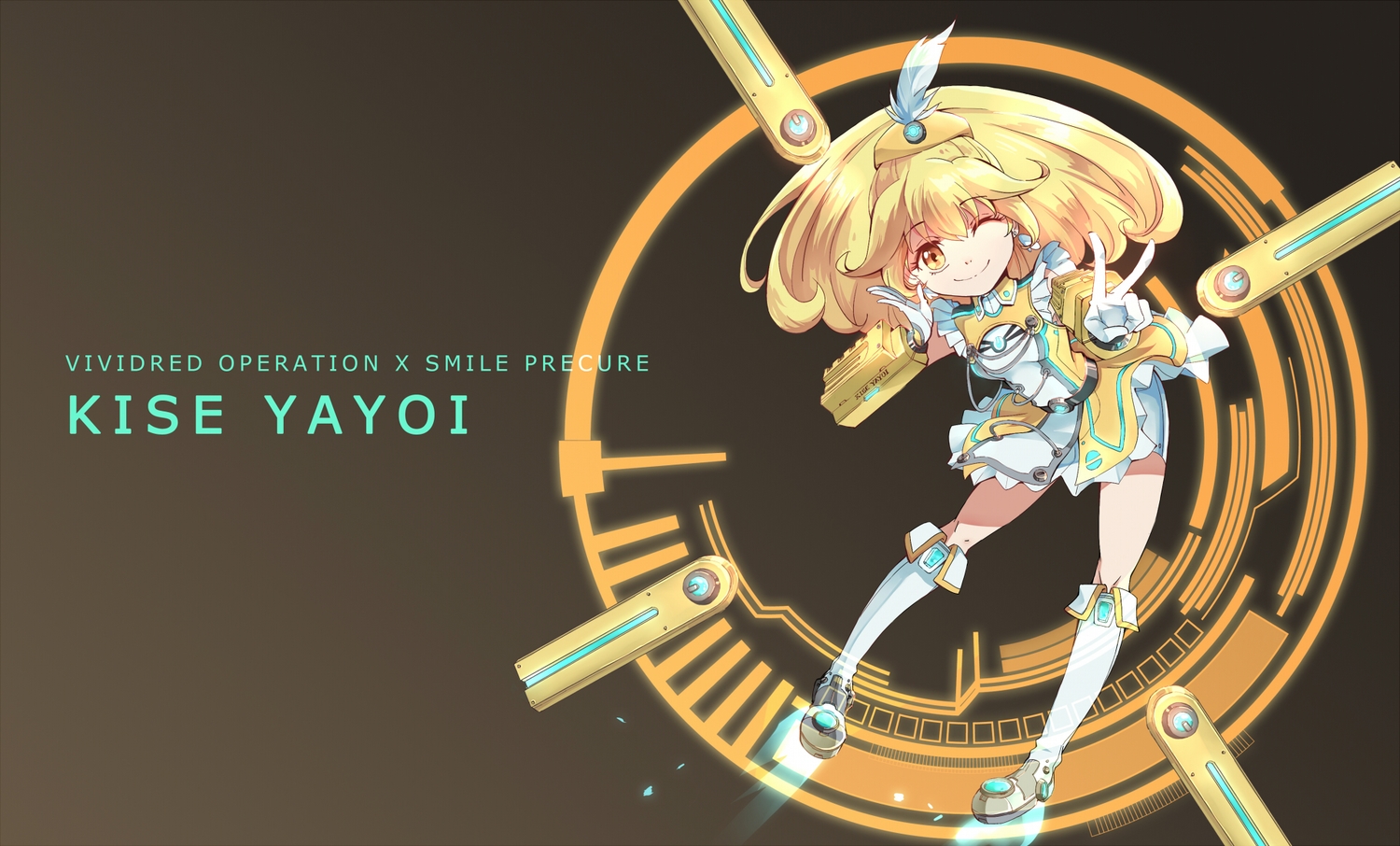 crossover, kise_yayoi, precure, smile_precure!, vividred_operation