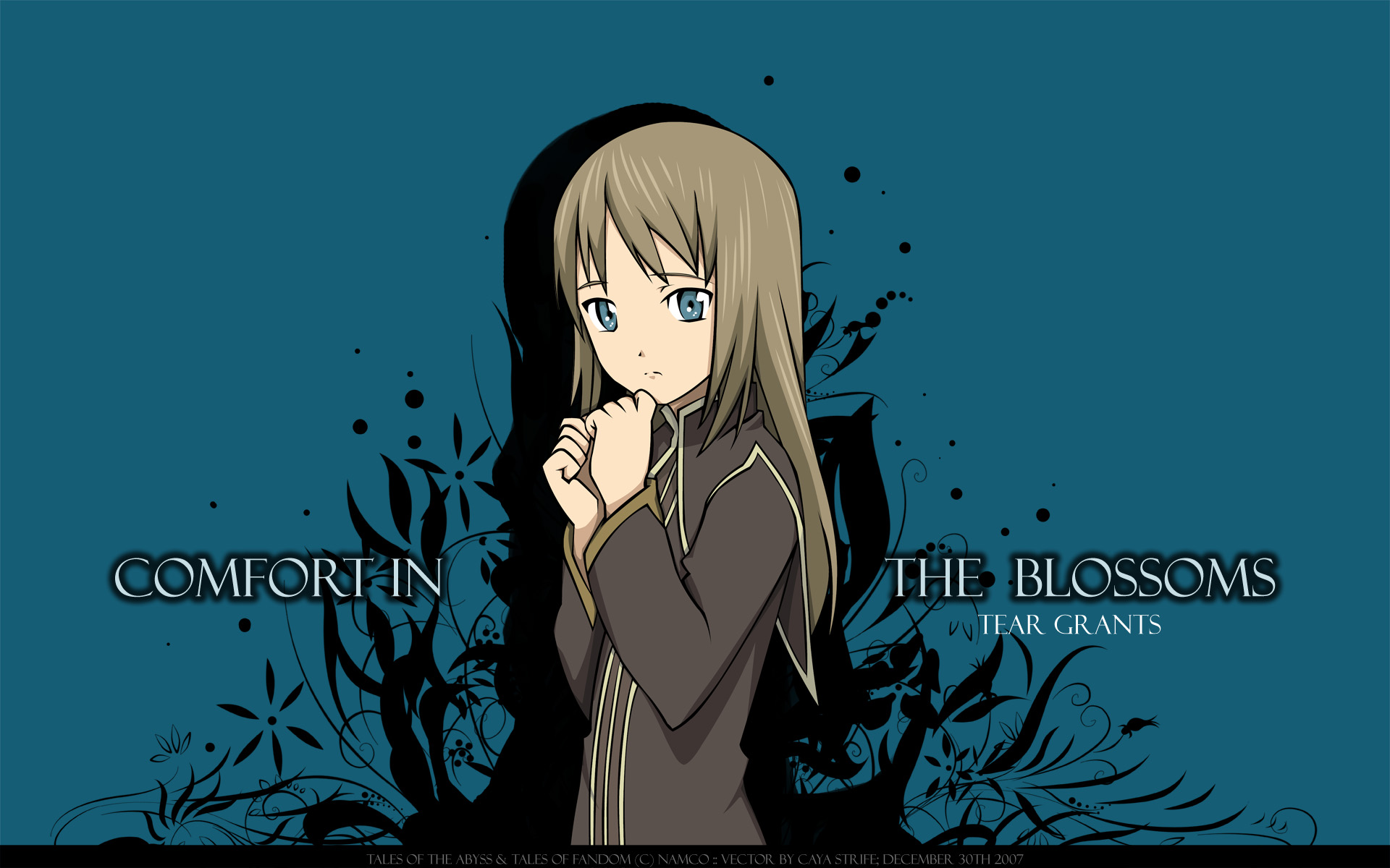 blonde_hair, blue, blue_eyes, long_hair, tales_of_the_abyss, tear_grants, vector