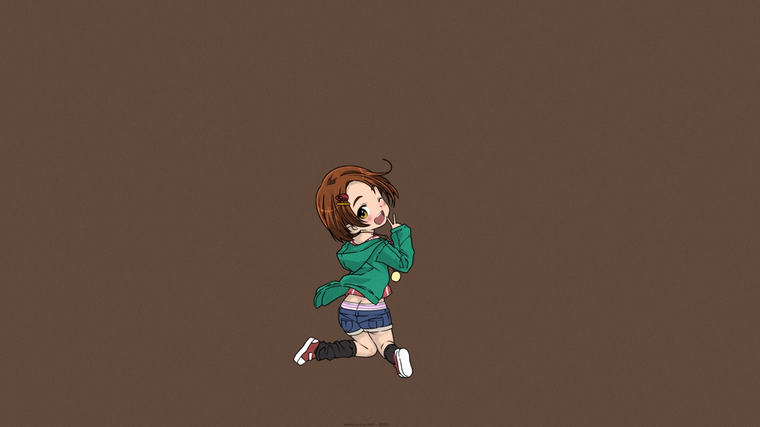 brown, brown_hair, idolmaster, idolmaster_cinderella_girls, loli, panties, ryuuzaki_kaoru, saeki_tatsuya