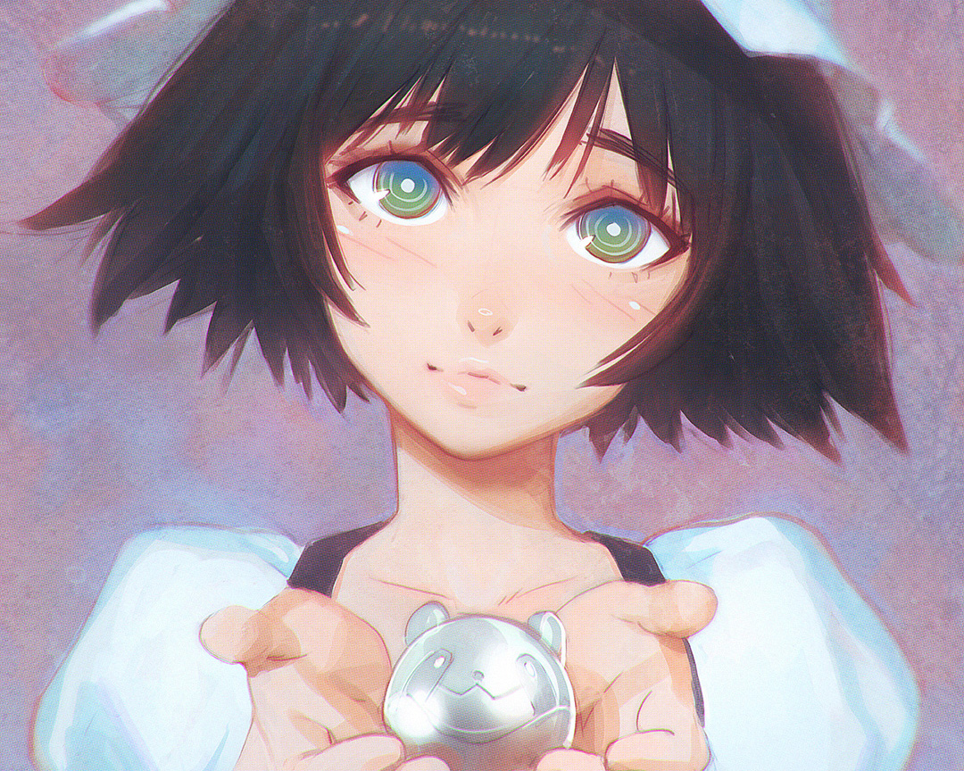 close, cropped, ilya_kuvshinov, shiina_mayuri, steins;gate