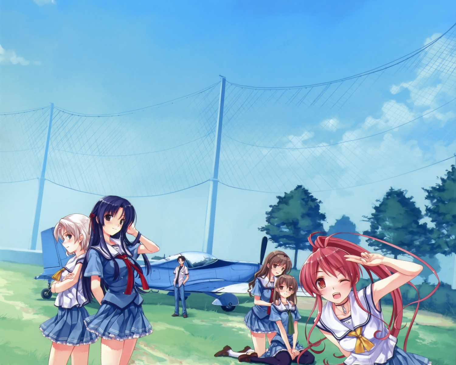abhar, cropped, deep_blue_sky_&_pure_white_wings, hanami_mariya, koga_sayoko, misaki_kurehito, miyamae_tomoka, nakano_hinata
