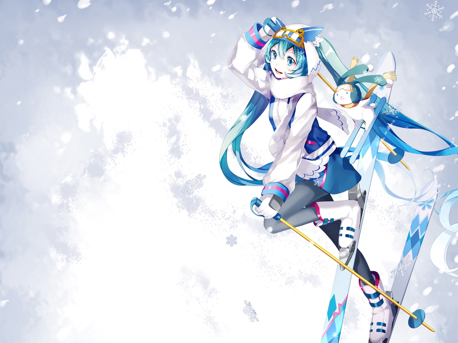 amatsukiryoyu, animal, boots, gloves, goggles, hatsune_miku, pantyhose, rabbit