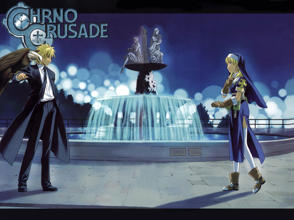 animal, bird, chrono_crusade, joshua_christopher, nun, rosette_christopher