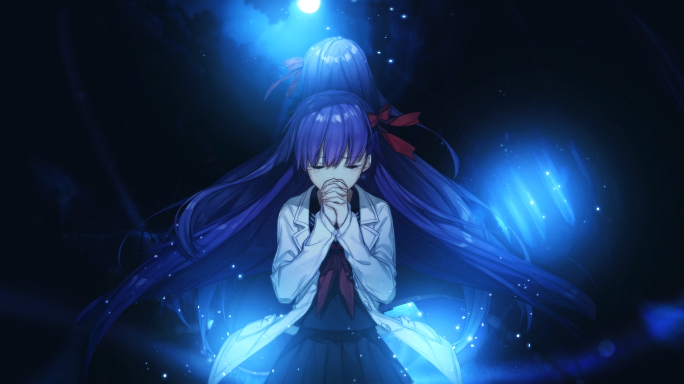 blue, bow, chokoan_(tyokoa5659), fate/extra, fate/extra_ccc, fate_(series), hirobakar, long_hair