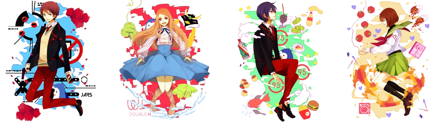 male, mawaru_penguindrum, minataka94, oginome_ringo, takakura_himari, takakura_kanba, takakura_shouma