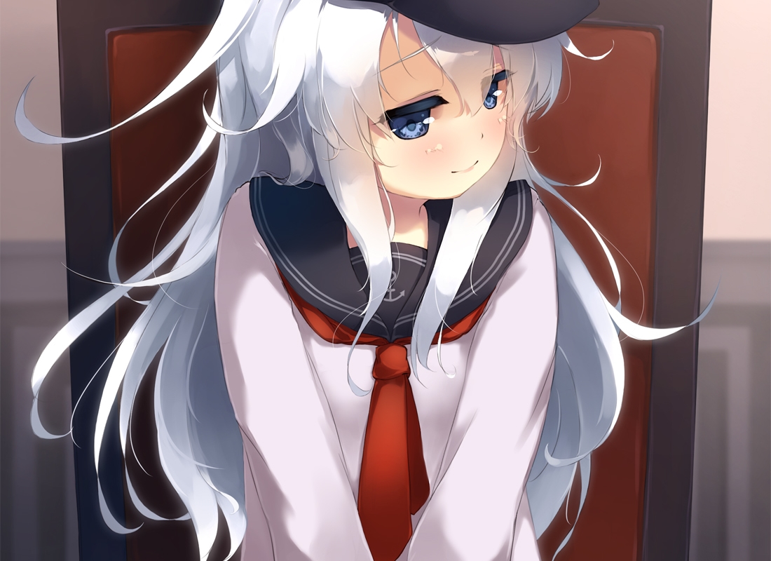anthropomorphism, cropped, gengetsu_chihiro, hibiki_(kancolle), kantai_collection