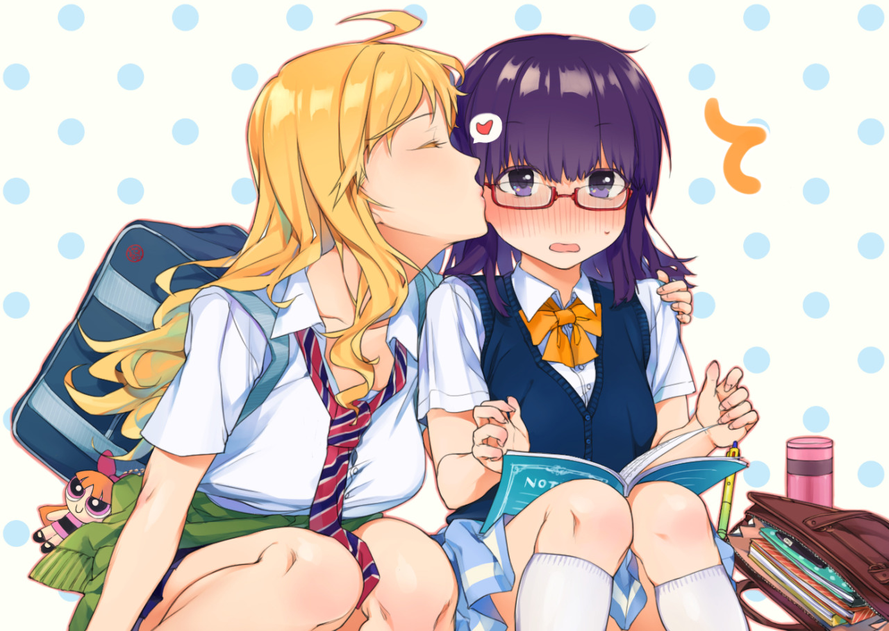 2girls, megumoke, powerpuff_girls, shoujo_ai
