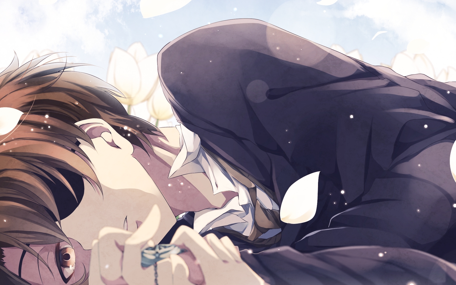 aldnoah.zero, all_male, eyepatch, hinata_(uzukitten), kaizuka_inaho, male