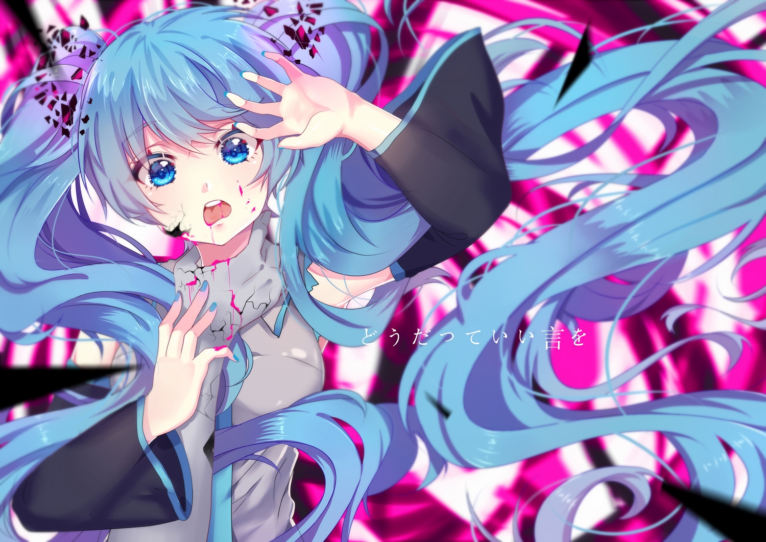 ghost_rule_(vocaloid), hatsune_miku, shanguier, vocaloid