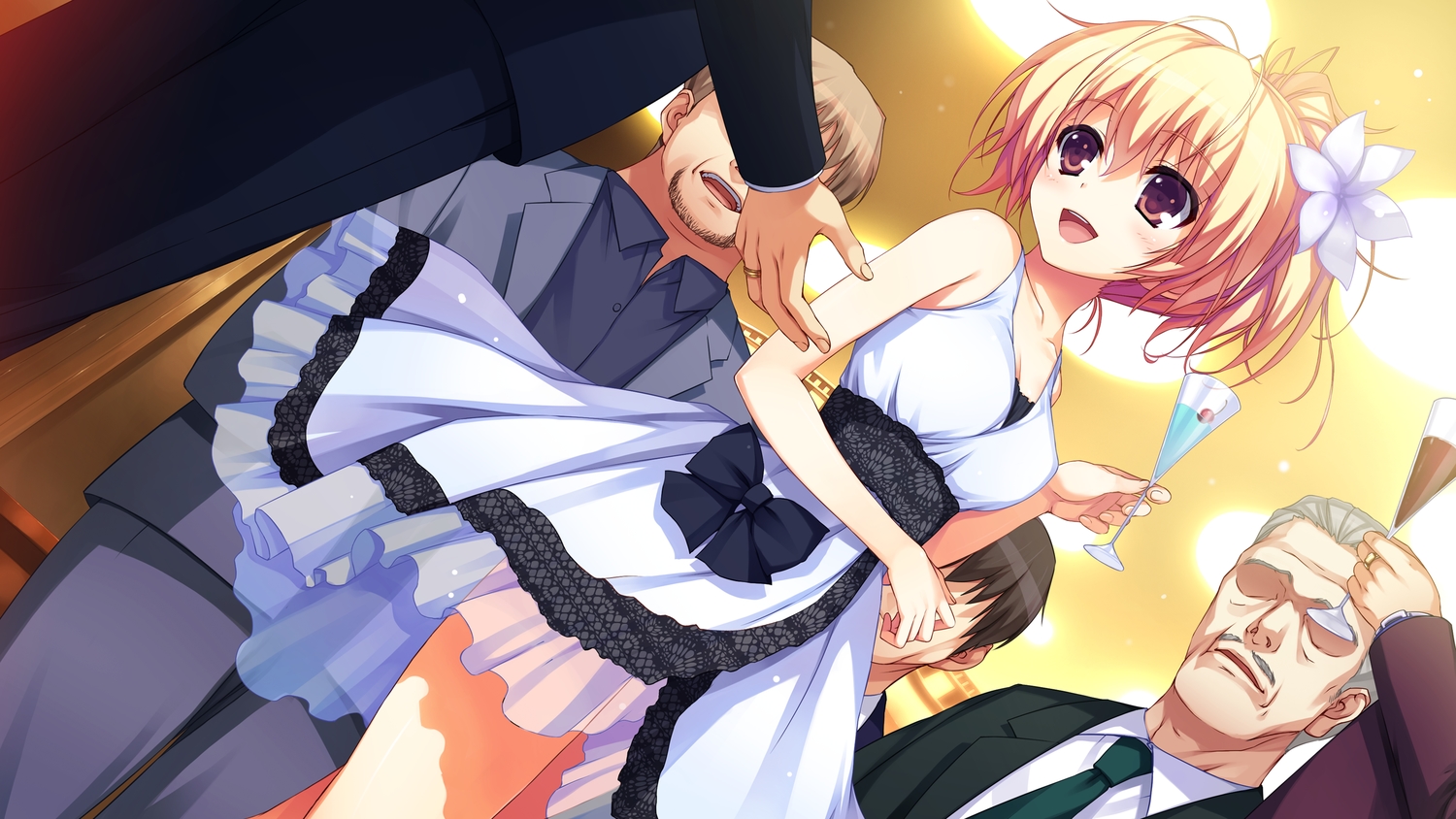 dress, game_cg, group, male, ookouchi_nozomi, reminiscence, see_through, tigre_soft