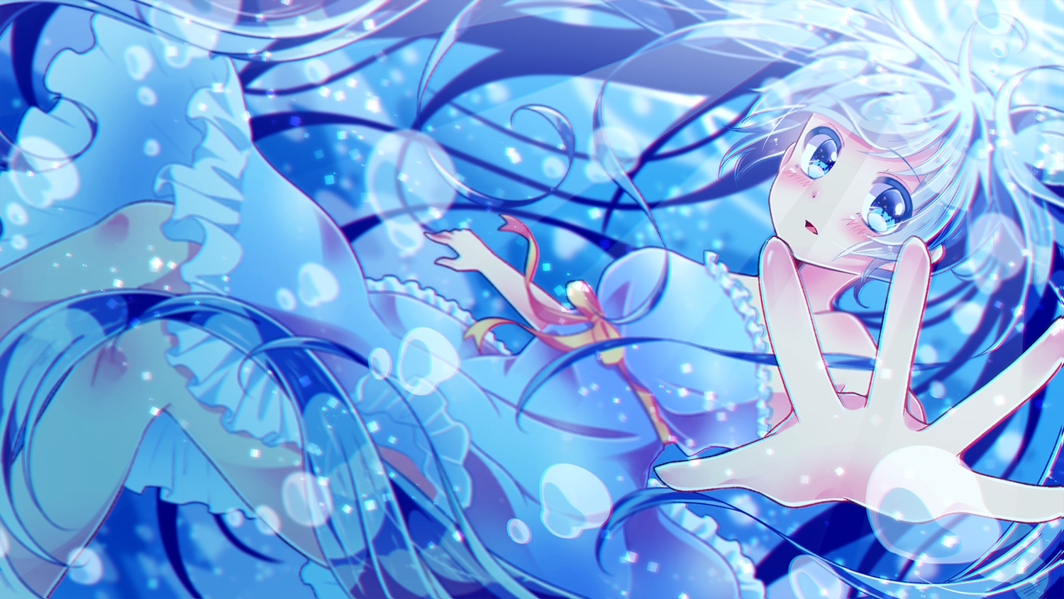 hatsune_miku, long_hair, twintails, urara_(sumairuclover), vocaloid