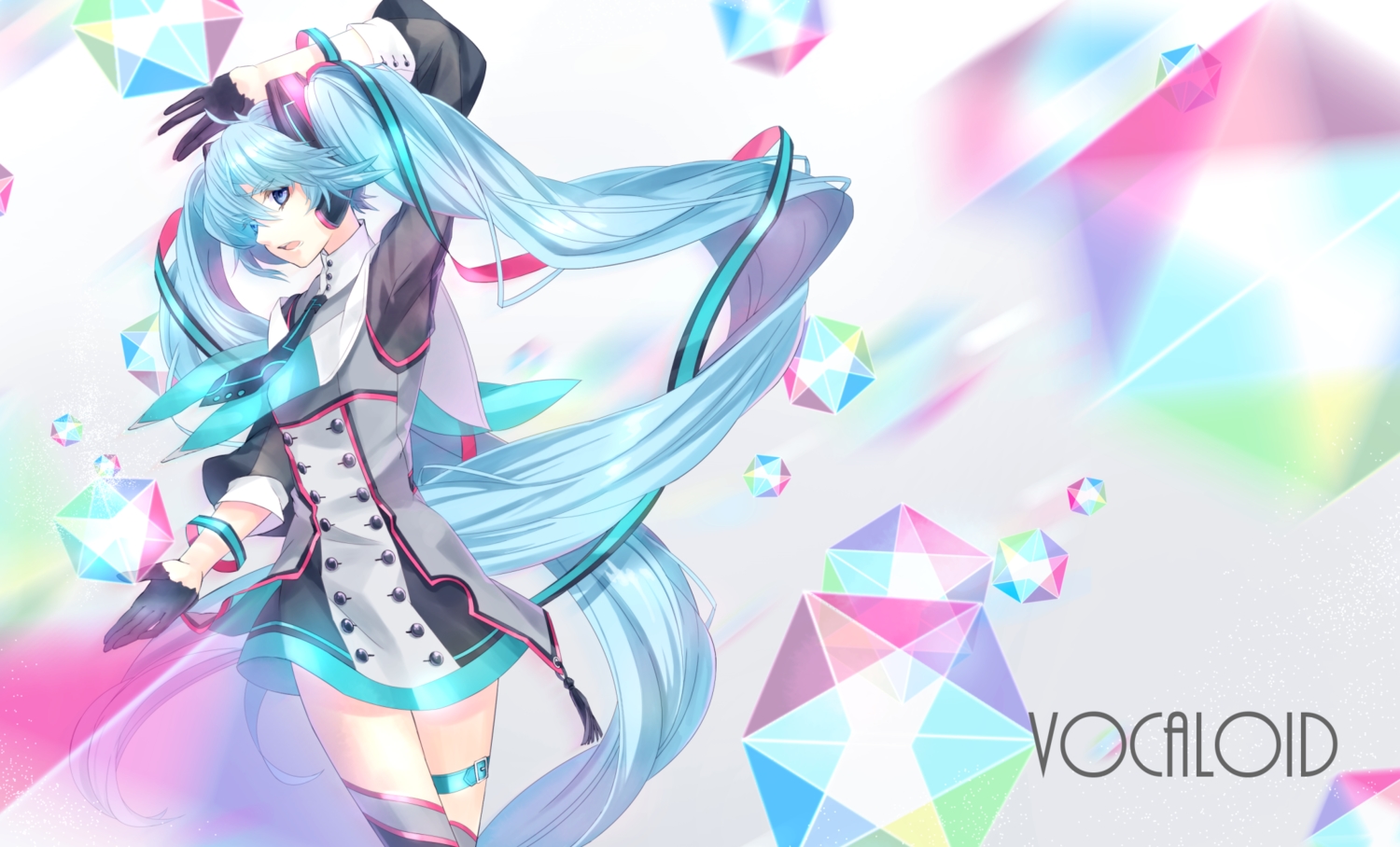 hatsune_miku, long_hair, mokona1107, twintails, vocaloid