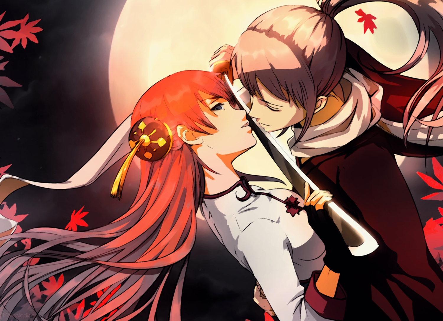 gintama, kagura_(gintama), male, marmalade_(elfless_vanilla), okita_sougo