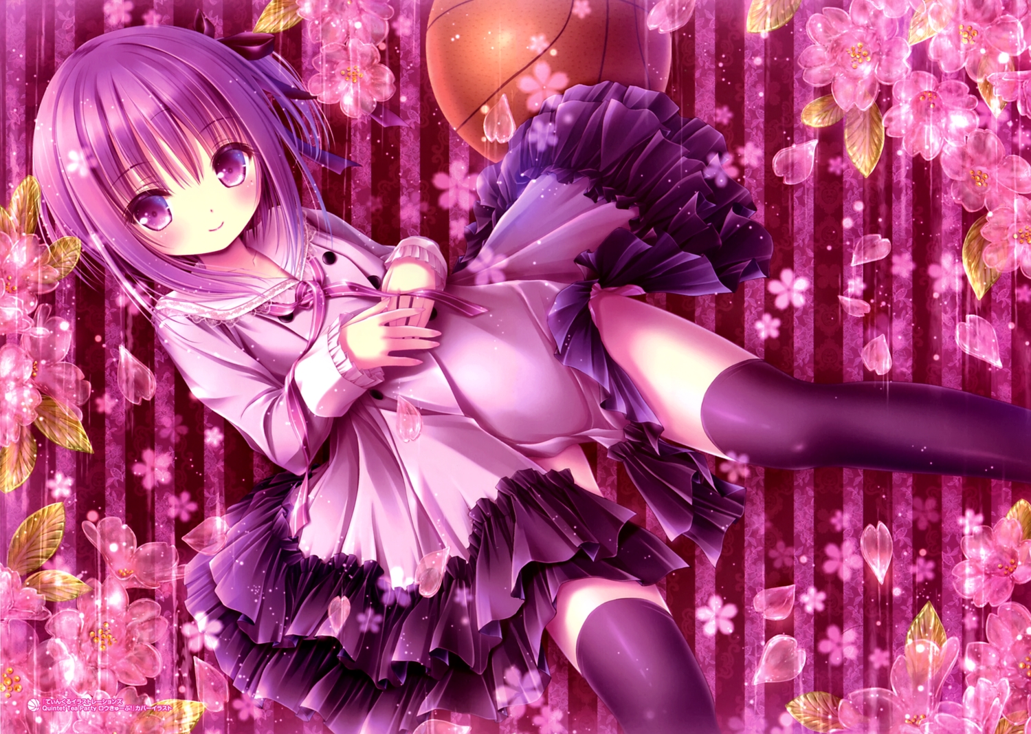 ball, basketball, loli, minato_tomoka, ro-kyu-bu!, scan, school_uniform, sport