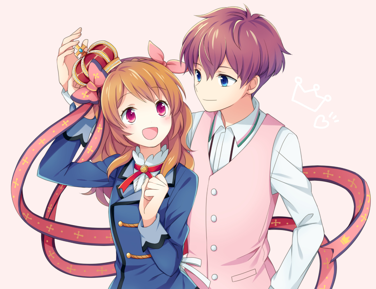 aikatsu!, male, oozora_akari, sena_tsubasa, soranagi