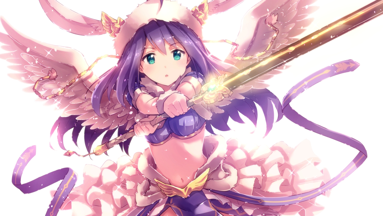aqua_eyes, bikini_top, hat, idolmaster, idolmaster_million_live!, ima_(lm_ew), long_hair, mochizuki_anna