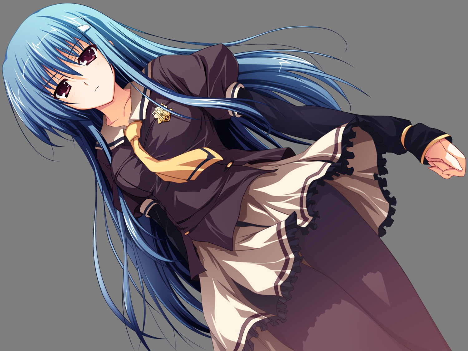 akatsuki_no_goei, kanzaki_moe, pantyhose, school_uniform, syangrila, tomose_shunsaku, transparent