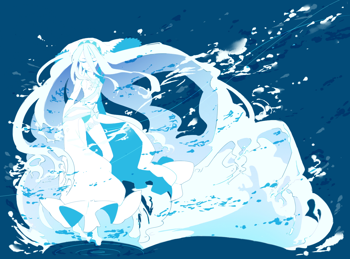 aqua_(fire_emblem_fates), dress, fire_emblem, fire_emblem_fates, fire_emblem_if, polychromatic, seto_(asils)