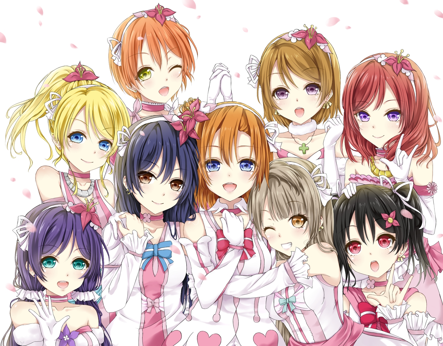 ayase_eri, cenruier, group, hoshizora_rin, koizumi_hanayo, kousaka_honoka, love_live!_school_idol_project, minami_kotori, nishikino_maki, sonoda_umi, toujou_nozomi, yazawa_nico