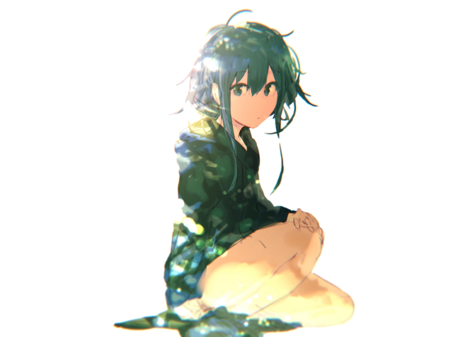 blue_eyes, blue_hair, fifuth, original, short_hair