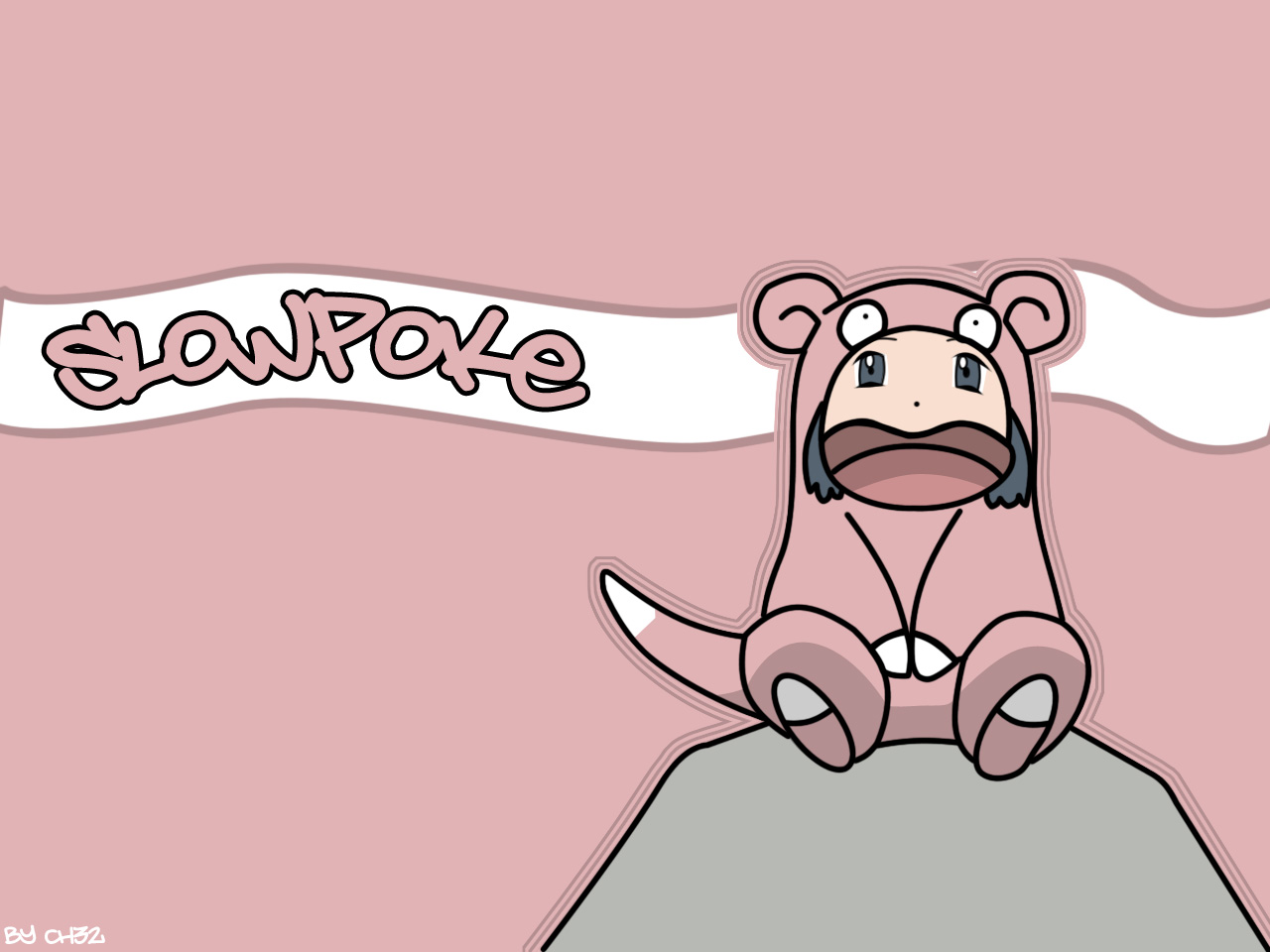 dawn, hikari_(pokemon), pokemon, slowpoke