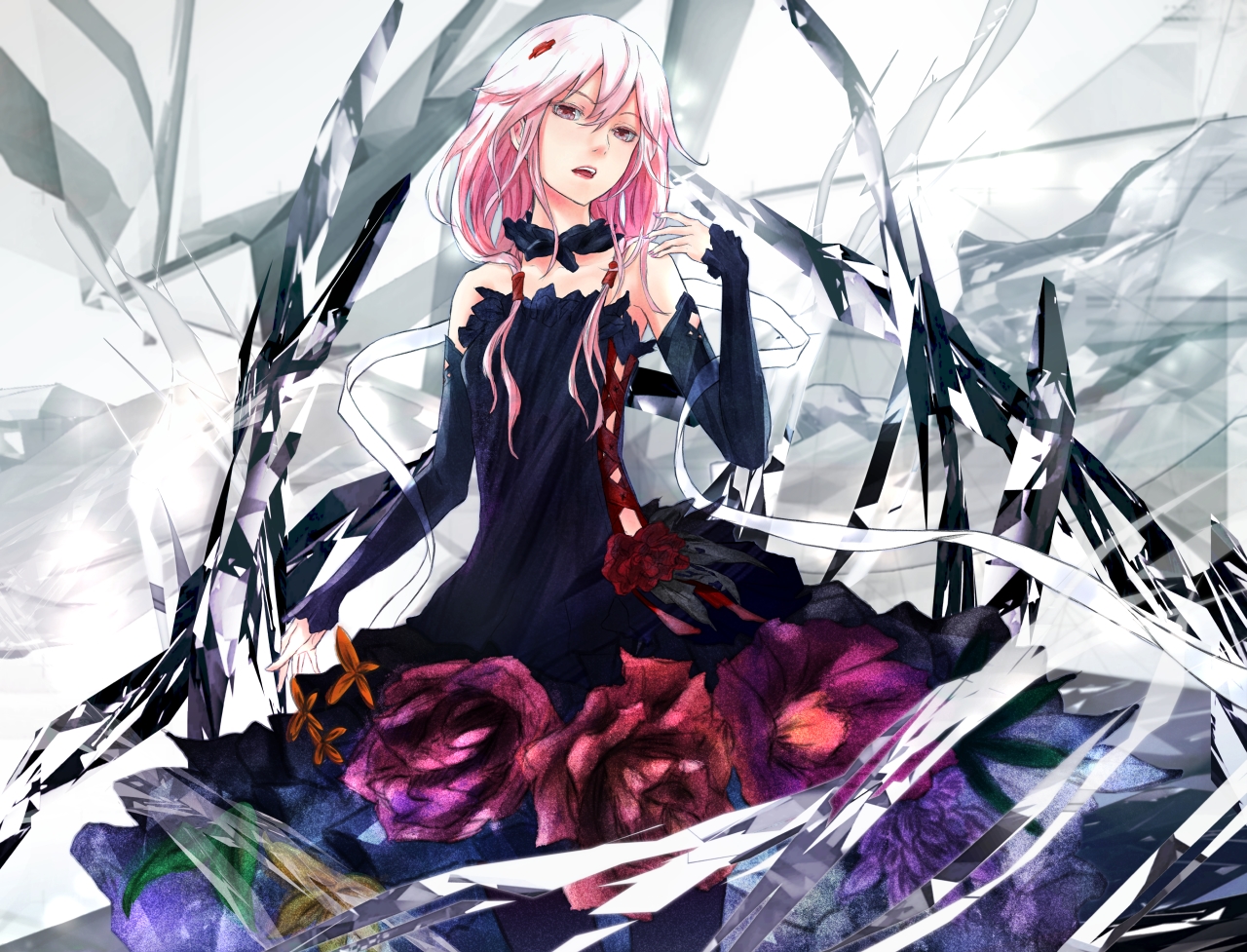 guilty_crown, tanikku, yuzuriha_inori