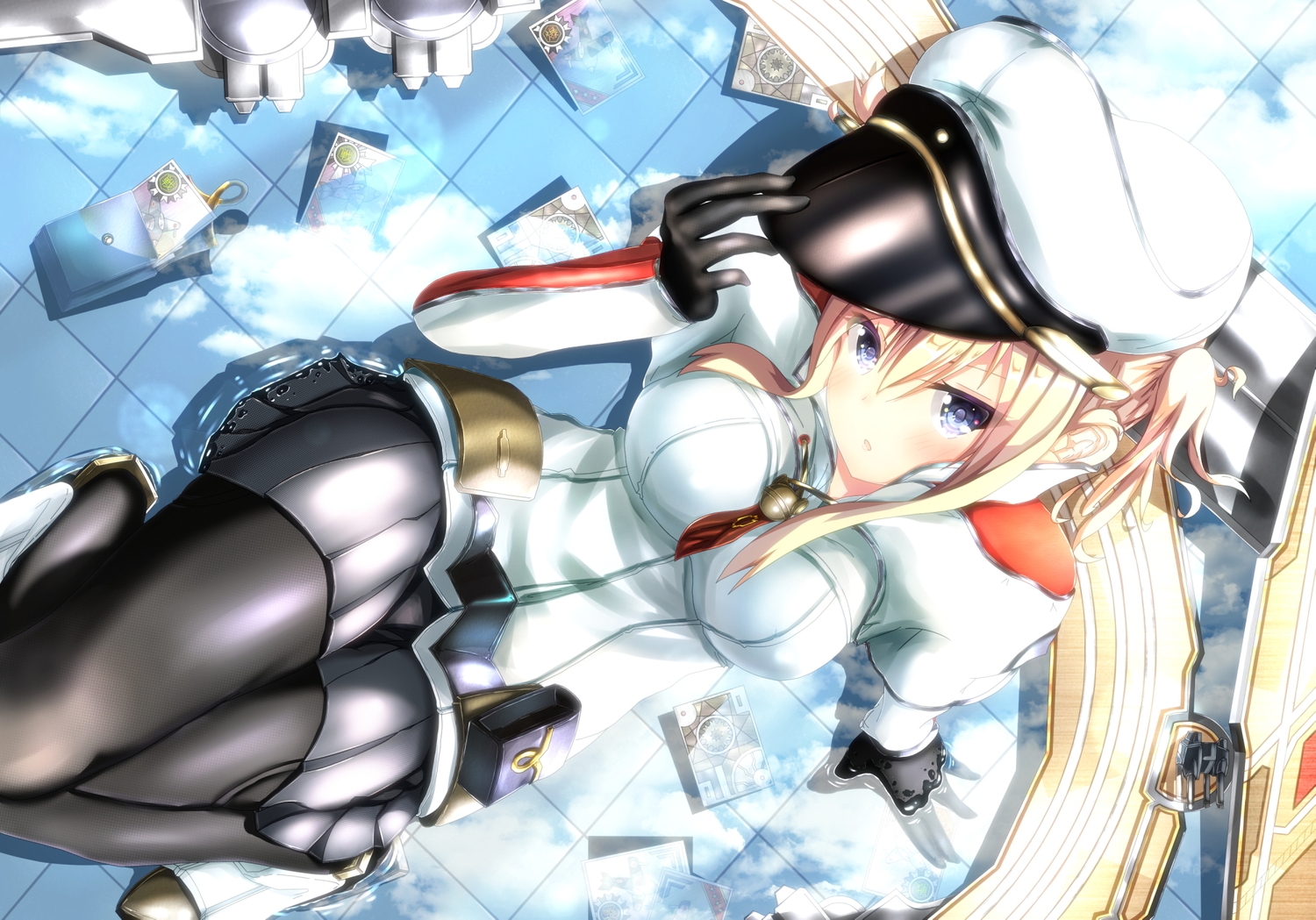 anthropomorphism, graf_zeppelin_(kancolle), kantai_collection, shiratsuyu_natsume