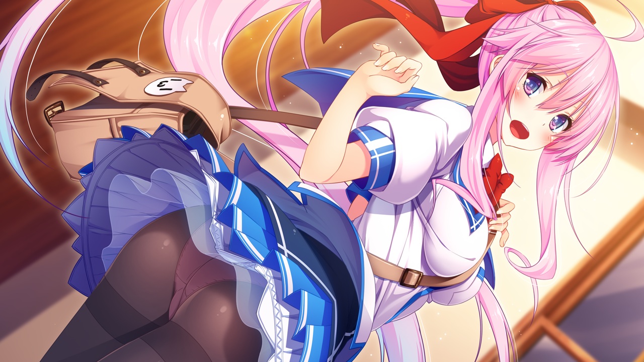 aristear_remain, ass, astronauts, blue_eyes, bow, game_cg, kokusan_moyashi, long_hair