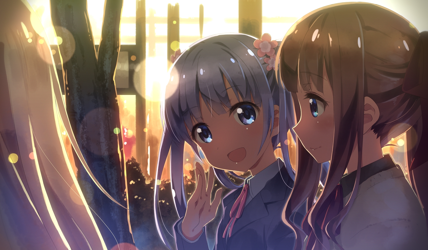 new_game!, suzukaze_aoba, takimoto_hifumi, yagami_kou, yuuki_tatsuya