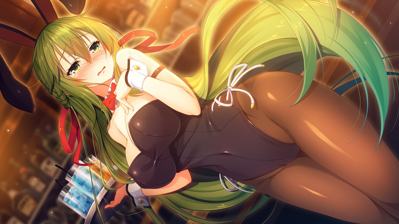 animal_ears, aristear_remain, astronauts, blush, braids, breasts, bunny_ears, bunnygirl