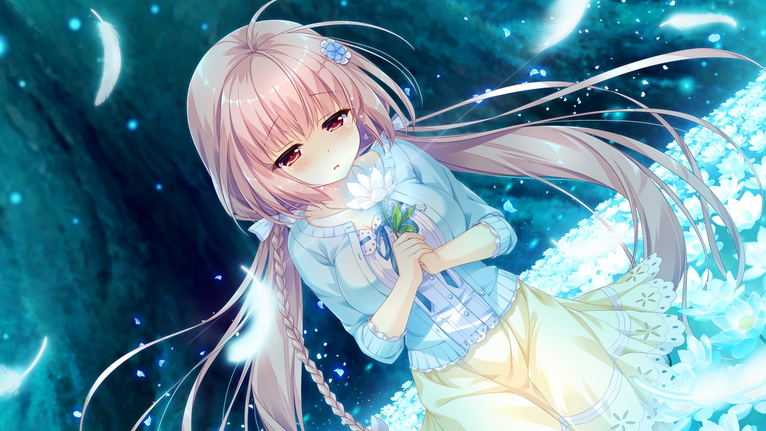 ameto_yuki, game_cg, haru_(karenai_sekai_to_owaru_hana), karenai_sekai_to_owaru_hana, sweet&tea