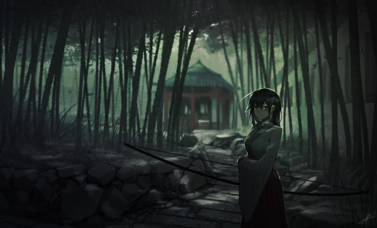 bow_(weapon), green, original, weapon, zhaoyuan_pan