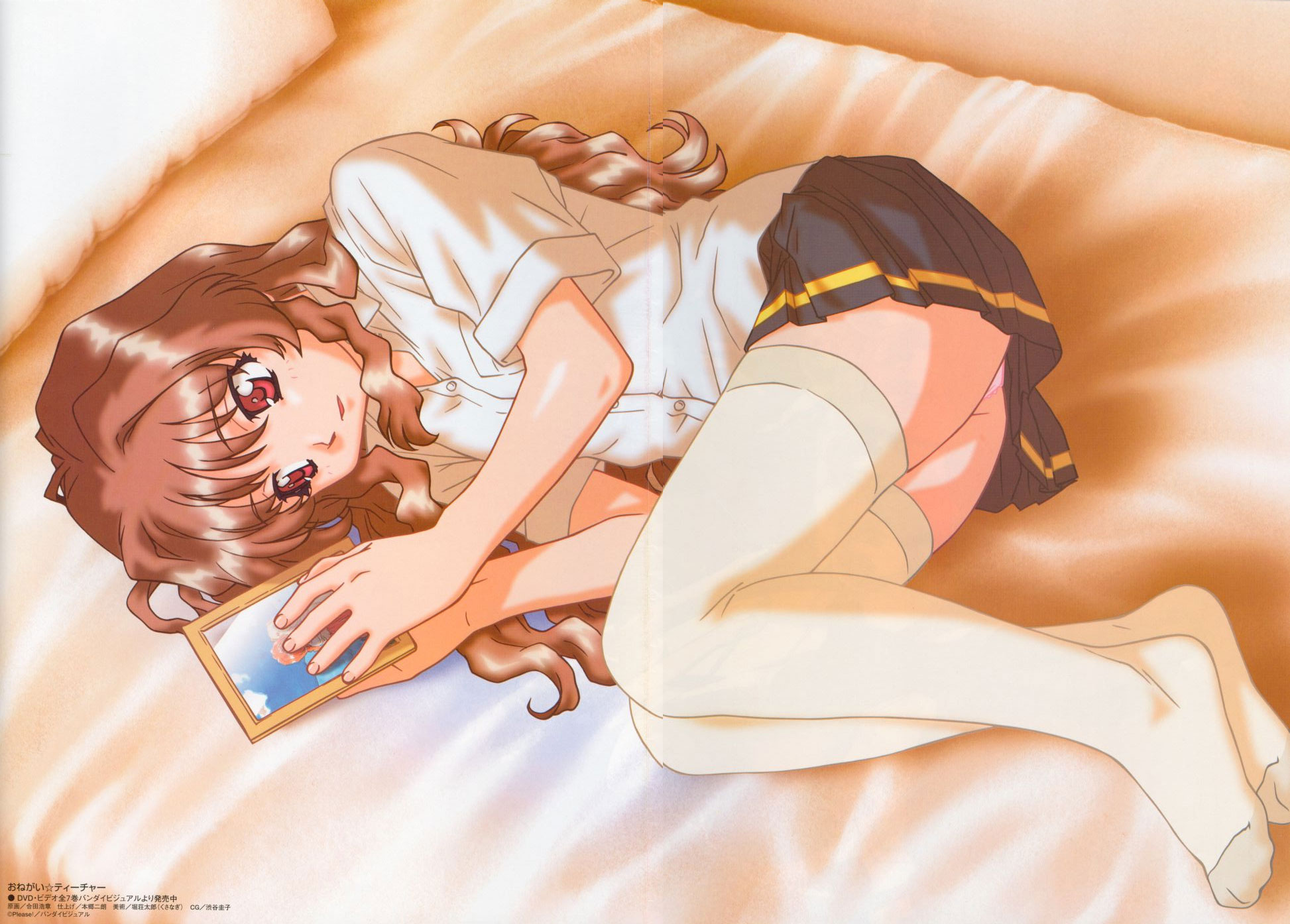 morino_ichigo, onegai_teacher, thighhighs