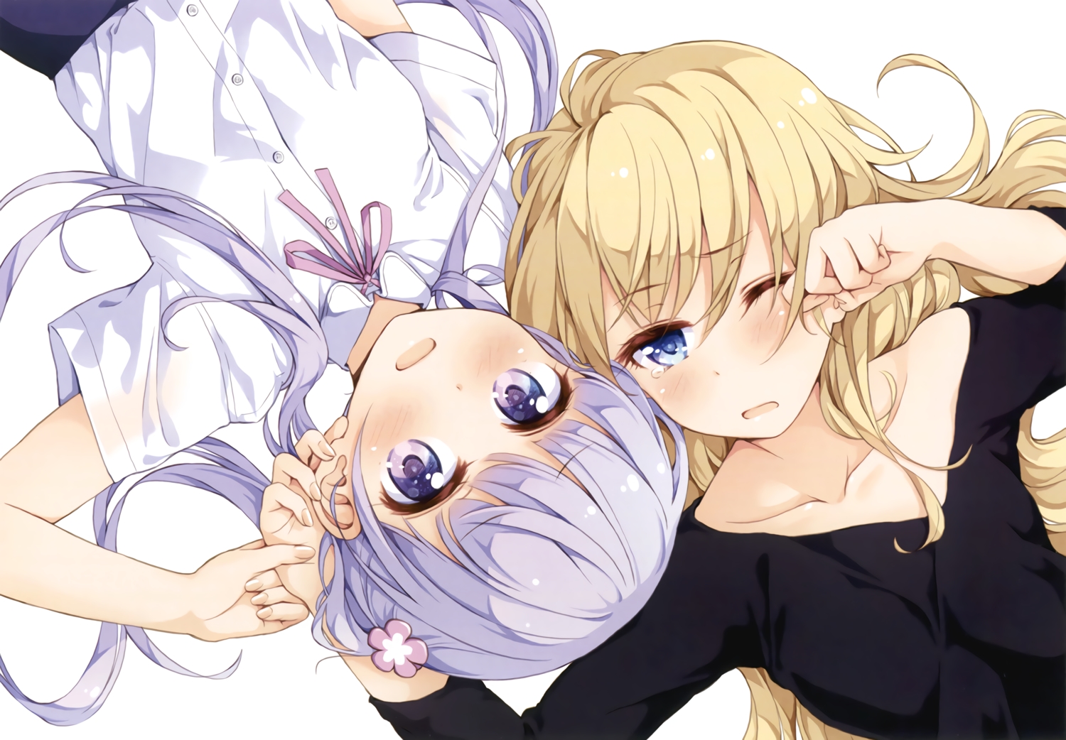new_game!, scan, suzukaze_aoba, third-party_edit, tokunou_shoutarou, yagami_kou