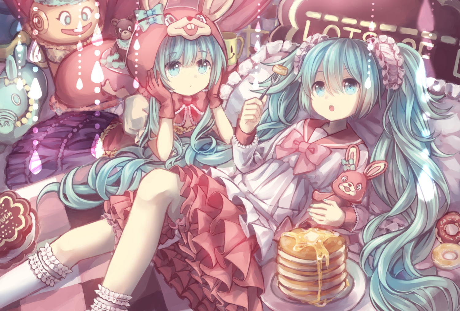 hatsune_miku, long_hair, lots_of_laugh_(vocaloid), school_uniform, vocaloid, yumeichigo_alice