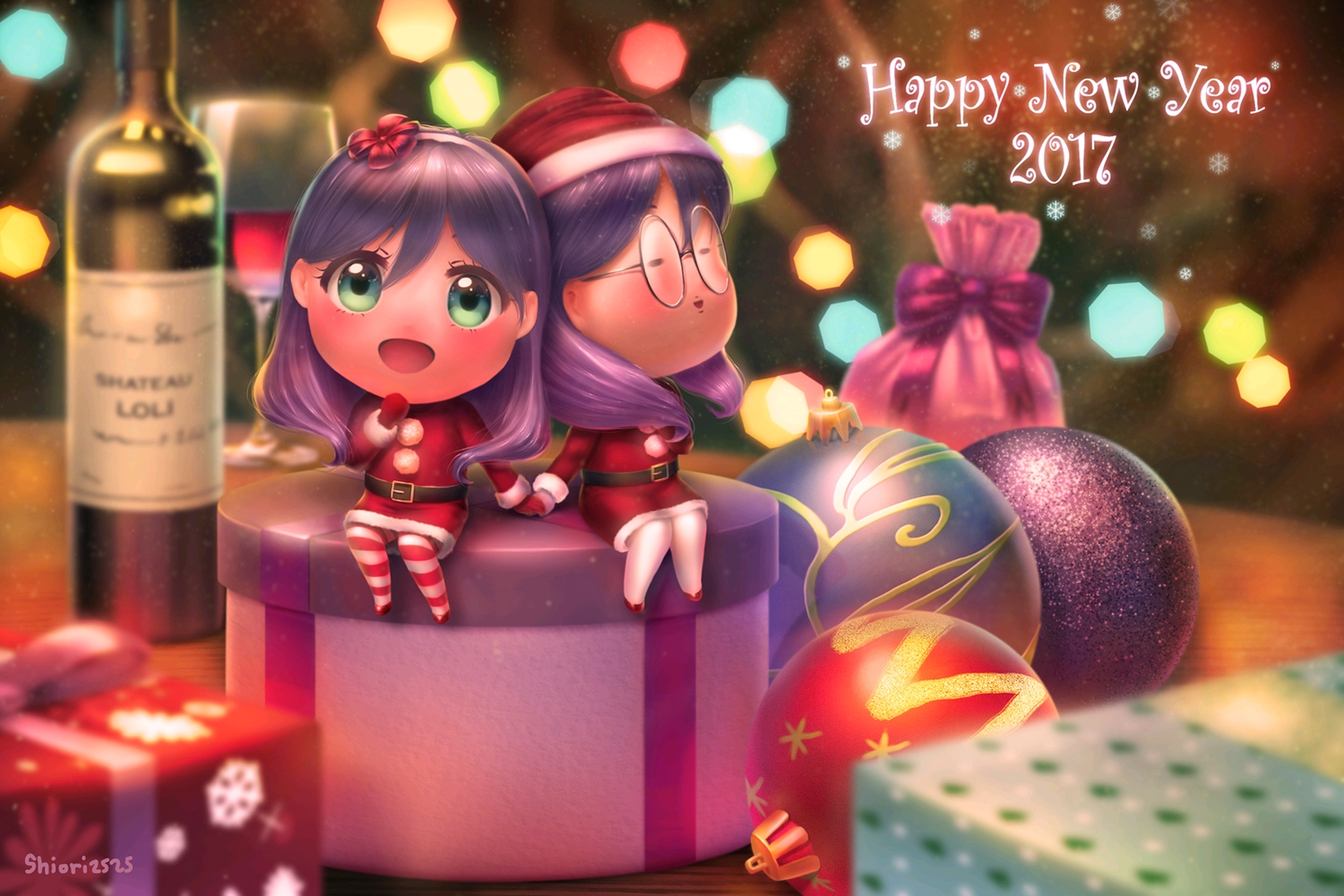 christmas, dej_(shiori2525), serinuma_kae, watashi_ga_motete_dousunda