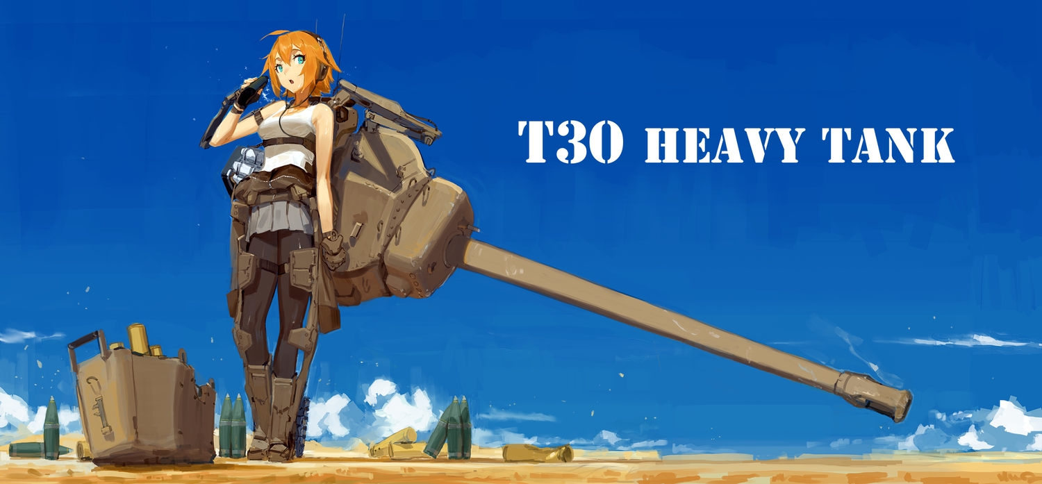 anthropomorphism, blonde_hair, blue_eyes, headphones, original, pantyhose, short_hair, skirt