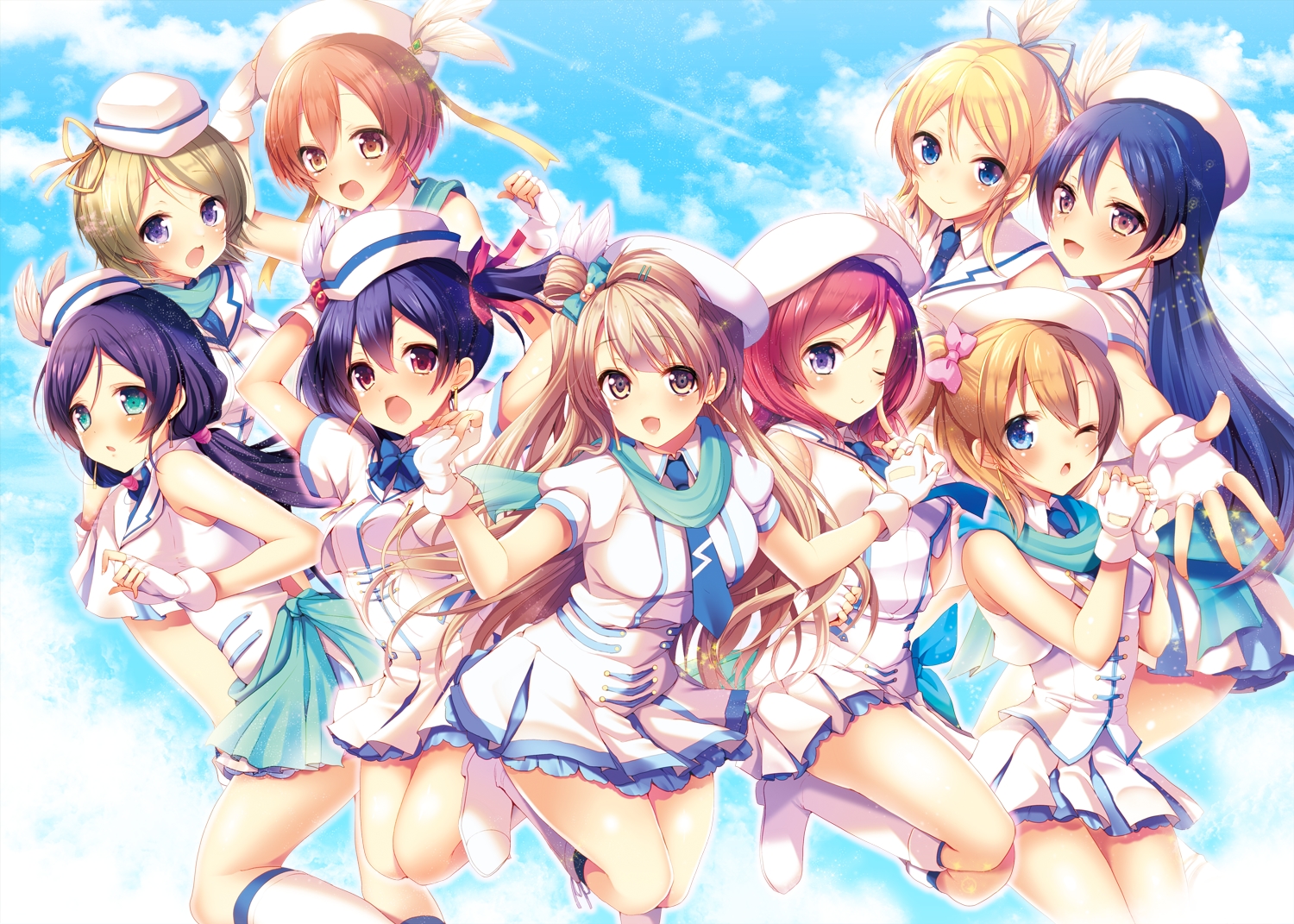 ayase_eri, ayuma_sayu, hoshizora_rin, koizumi_hanayo, kousaka_honoka, love_live!_school_idol_project, minami_kotori, nishikino_maki